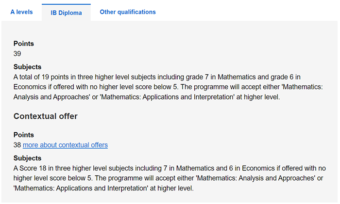 6 UCL 2023入學A Level、IB和英語成績要求7.png