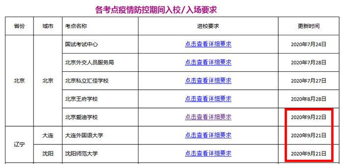 2020年10月托福考試新增考點(diǎn)信息,將有一大波考點(diǎn)開放